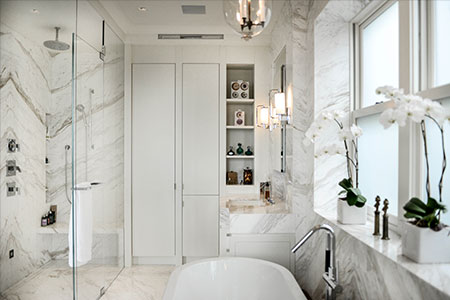 New luxurious home construction in Hampstead